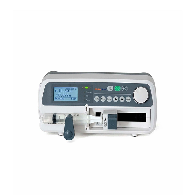 CE Approved Medical Single Channel Infusion Syringe Pump