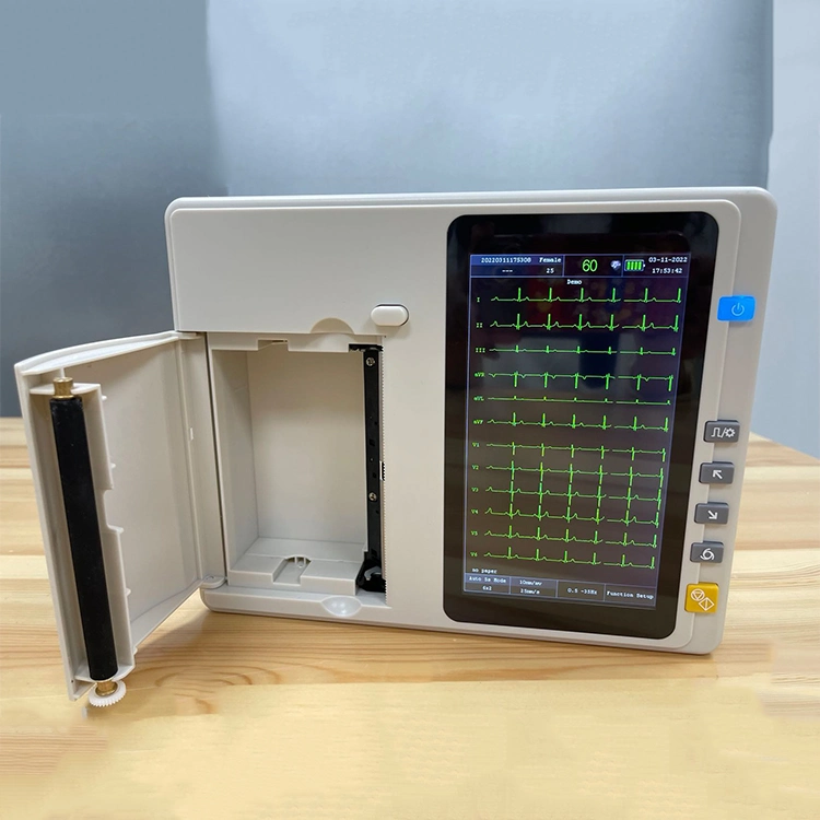 ECG Machine 12 Channels 12 Lead Cardiology ECG Machine 6 Channel