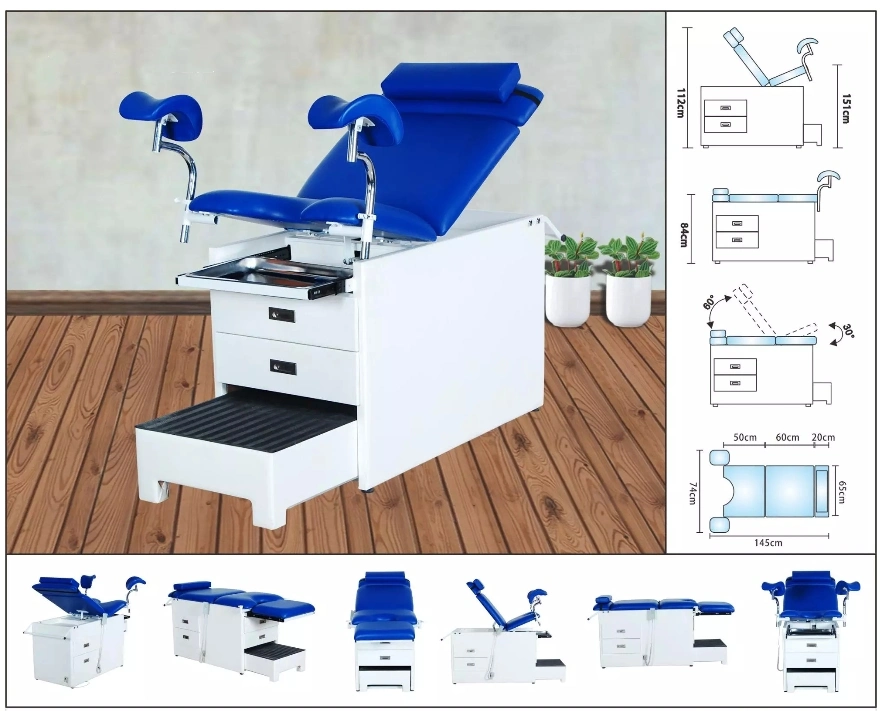 Hospital Furniture FDA Multi-Function Operation Room Operating Table Gynaecology Table Gynecology Examination Bed Commercial Equipment