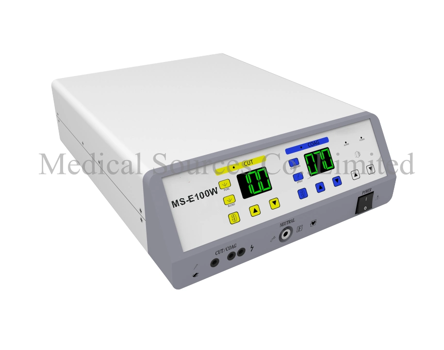 LCD Display High Frequency Diathermy Esu Electrosurgical Generator Cautery Electrosurgical Unit