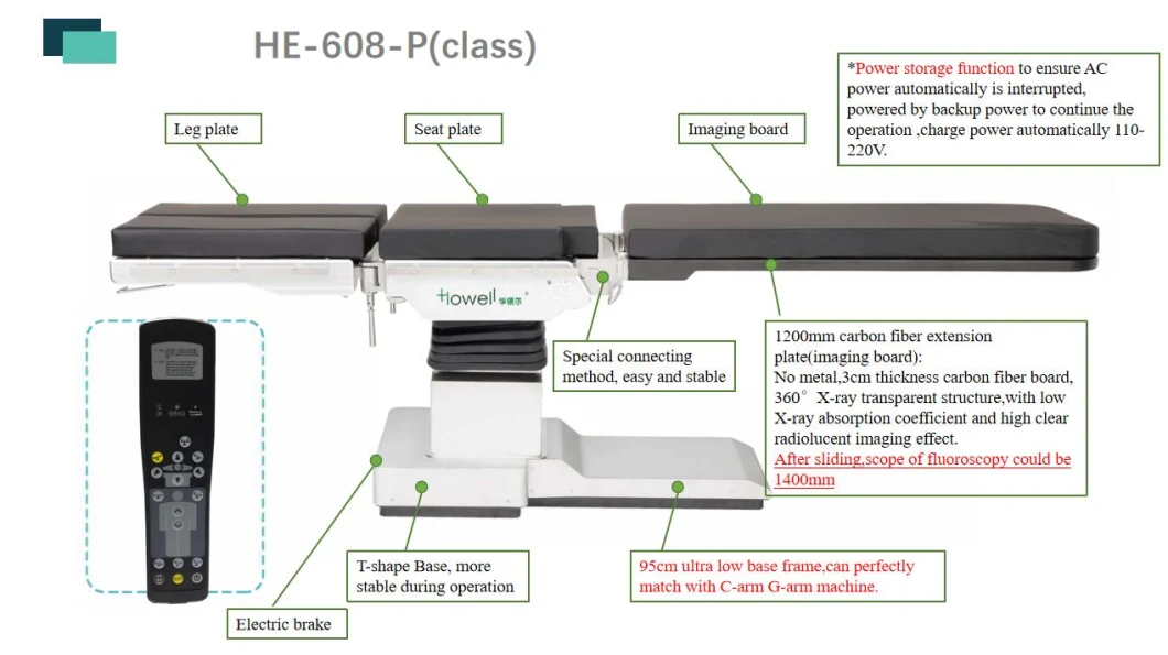 G-Arm Fluoroscopy Operating Table Imaging C-Arm Compatible Operating Table Cost