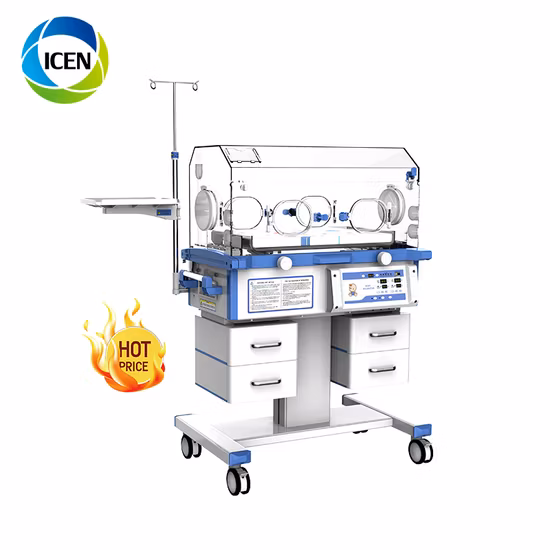 Incubadora infantil para transporte hospitalar preço equipamento de cuidados