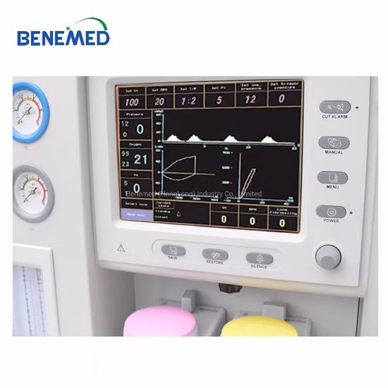 Máquina de Anestesia Equipamento Hospitalar Usado em Sala de Operações