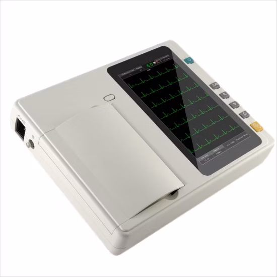 Lepu Touch Screen WiFi 12 18 Lead Eletrocardiógrafo ECG EKG Machine